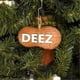 thumbnail image 5 of Adorno de árbol de Navidad Deez Nuts, adornos colgantes navideños con forma de cacahuete sarcástico Deez Nuts para decoración divertida para fiesta de Navidad, regalo de broma, 1 pieza, 5 of 5