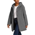 thumbnail image 5 of Ashirexll Womens Winter Coats, Womens Fleece Coats, Winter Double Sided Fleece Long Sleeve Hooded Warm Jacket for All, 5 of 7