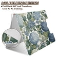 thumbnail image 2 of FORMRS A4 Clipboard Folder with Pen Holder Horizontal Foldable School Office Binder, Watercolor Hydrangeas Pattern, 2 of 9