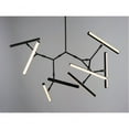 thumbnail image 2 of ET2 Lighting E21246-BK Robotica 7-Light LED Pendant, Black, 2 of 8