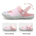 thumbnail image 3 of L-RUN Kids Girls Boys Quick Dry Athletic Sandals Pool Swim Outdoor Water Shoes Beach Clog, 3 of 6
