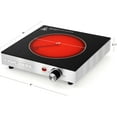 thumbnail image 7 of COKLAI Portable Electric Stove, Electric Hot Plates, Electric Burners With Temperature Control, Stainless Steel, Easy To Clean, Portable Design.Ideal for Kitchens, Dorms & Camping., 7 of 7