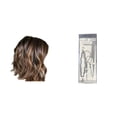 thumbnail image 1 of Couvre-Chef en Fibre Dégradée pour Cheveux Longs pour Femmes, Rose en Filet, Chandail Jaune, 1 of 7