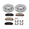 thumbnail image 3 of Power Stop Front Stock Replacement Brake Pad and Rotor Kit KOE5821, 3 of 8