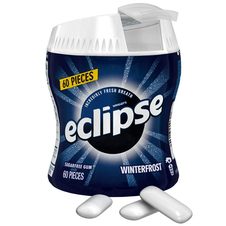 Eclipse Winterfrost Sugar Free Chewing Gum Bottle, 60 ct - Fry's Food Stores
