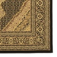 thumbnail image 3 of Persian Treasures Mahi Tabriz Black Area Rug 9x12 Power Loomed Plush Feel, 3 of 4