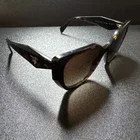 Pra-da Pra-da Italy B SPR 19Z 55[]17 2AU-6S1 145 3N Brown Sunglasses MK
