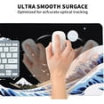 thumbnail image 6 of XXXL Large Gaming Laptop Mouse Pad, Sea Wave Big Desk Pads PC Keyboard Waterproof and Non-Slip 34.65 x 15.75inches 3mm Thick Rubber Table Mat, Kanagawa Surfing and Black, 6 of 6