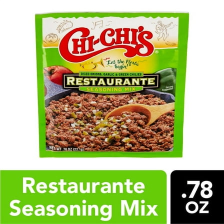 Chi-Chi's Seasoning Mix, Restaurante, 0.78 Oz