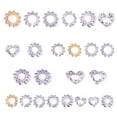 thumbnail image 4 of stanreset Nipples Rings Fashionable Trendy Comfortable Fake Piercings Wear-resistant Decorative Accessories Pedant Jewelries for Dressing Silvering Light Blue, 4 of 5