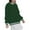 Green, variant on Baqcunre Women's Clothing, Womens Oversized Crewneck Long Sleeve Sweaters Color Block Striped Fall Casual Loose Knit Pullover Sweater Tops Valentines Day Gifts, 1Pc Sweater Red 4XL