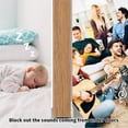 thumbnail image 5 of DISEN Door Draft Stopper Under Door Seal for Exterior/Interior Doors, Door Sweep Strip Under Door Draft Blocker, Soundproof Door Bottom Weather Stripping, 2 Inch W x 39 Inch L, Gray, 5 of 6
