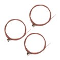 thumbnail image 2 of SHISUYAN 3 Bags Universal Folk Guitar String Brass Steel Strings for Musical Instruments Guitar Bass (Red Bronze String), 2 of 8