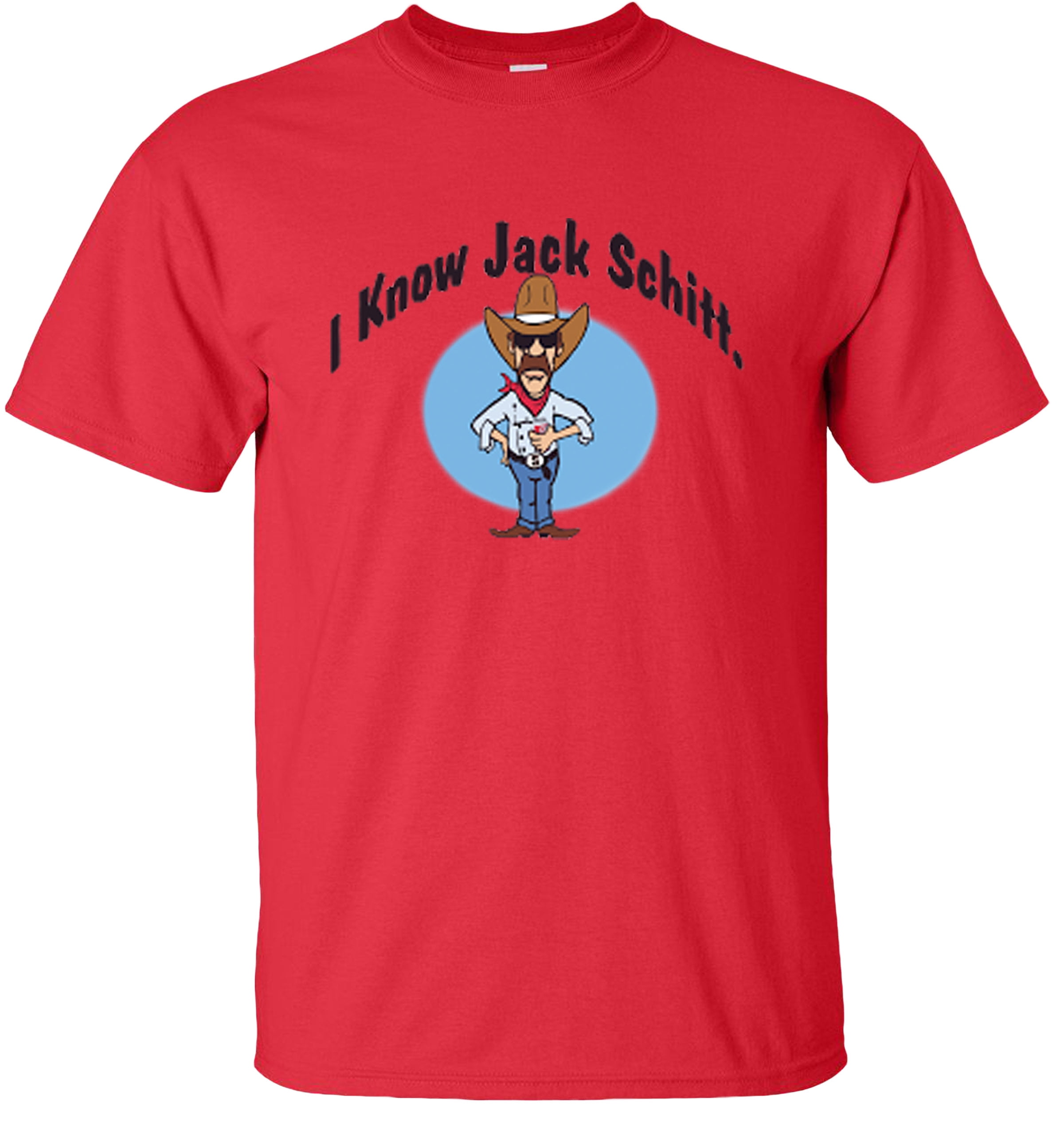 Fair Game I Know Jack Schitt T-Shirt Shit Family Tree-Red-2x