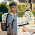 thumbnail image 5 of HUIACONG Lightning Excavator Kids Backpack, 17 Inch Large Capacity Lightweight School Bag, Includes Bookbag, Lunch Box, Pencil Pouch and Water Bottle Sleeve, Complete 4PCS Set for Boys Age 8-14, 5 of 7
