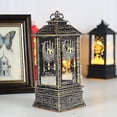 thumbnail image 2 of Black Candelabros Vintage, Velas Led Sin Llama, Linternas De Velas De Jardín, 2 of 3