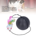 thumbnail image 4 of Interactive Cat Ball Toys, Electric 360 Degree Self Rotation Ball with Feather Stick Toy for Cats, 4 of 7