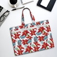 thumbnail image 6 of Pofeuu Lilies Flowers Print Laptop Bag Carrying - Computer Bag Laptop Case Shoulder Slim Work Travel, 6 of 8