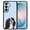 Tricolor Cavalier King Charles Spaniel Dog On Light Blue Background, variant on WIRESTER Shockproof Soft Rubber Cover Case for Samsung Galaxy S26 6.3" 2026, Black Tan German Shepherd Dog On Sunset Background