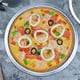 thumbnail image 5 of Bandeja de Pizza, Pantalla de Pizza Antiadherente de Aluminio Con Borde Sin Costura de 12 Pulgadas (10 Piezas), 5 of 9