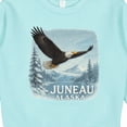 thumbnail image 3 of Inktastic Juneau Alaska Bald Eagle Mountain Landscape Toddler Sweatshirt, 3 of 4