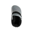thumbnail image 2 of FOAMWALK Toddler Boy's Furry Little Solid Clog with Sherpa Lining - Toddler Classic Lined Clog, Dark Gray, 9-10, 2 of 9