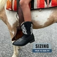 thumbnail image 5 of NORTY Boys Girls Western Boots Classic Cowboy Style with Side Zip & Contrast Stitching, 5 of 8