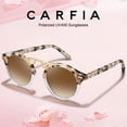 thumbnail image 4 of Gafas de Sol CARFIA Rosa Marrón de Acetato Polarizadas para Mujer, 4 of 9