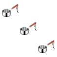 thumbnail image 1 of VONKY Stainless Steel Small Saucepan Heating Milk Camping 250ml 3Set, 1 of 6