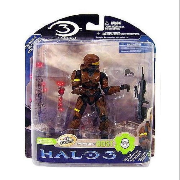 McFarlane Halo Series 3 Spartan Soldier ODST Action Figure (Brown)