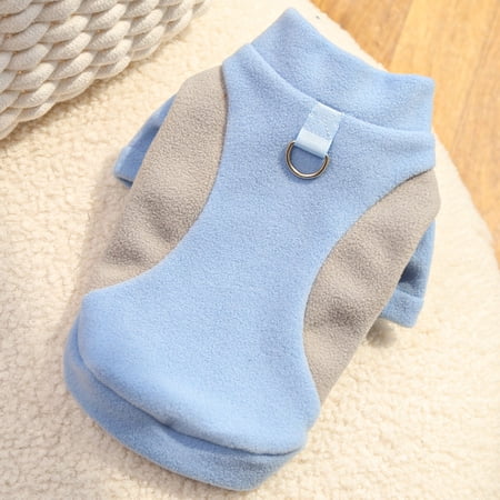 Warm Windproof Winter Dog Hoodie Sweatshirt Blouse Lightweight Cotton Fabric With Fleece Lining For Cold Weather Protection Designed For Small And Medium Dogs 2-30.3Lb With
