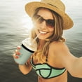thumbnail image 6 of Set of 3 Packs Reusable Hot And Iced Coffee Cup Sleeve Neoprene Tumbler Sleeve Sage Green Leave(16,24,32oz), 6 of 8