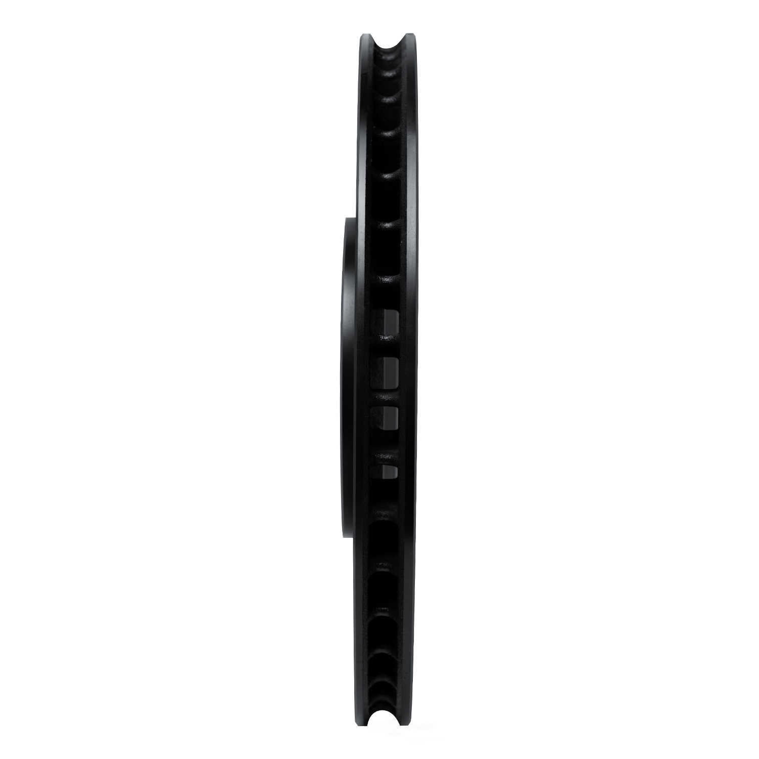 Dynamic Friction Company 633-02102L DFC Brake Rotor - Drilled And Slotted - Black