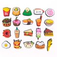 thumbnail image 4 of Juego de dijes de cocodrilo para niños, alfabeto, animales, comida, plantas, accesorios de PVC, sandalias, decoraciones, Jibz, regalo de Navidad, 25 tipos, 4 of 4