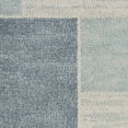 thumbnail image 5 of Nourison Astra Machine Washable Mid-Century Modern Blue Ivory 3'3" x 5' Area Rug (3x5), 5 of 8
