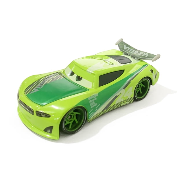 Disney Pixar-coche de carreras de aleación para niños, juguete de coche de cadete de escala 1/55, modelado de Metal, coleccionables, regalos de cumpleaños