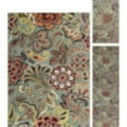 thumbnail image 3 of Deco Transitional 3-Piece Set Seafoam and Red Polypropylene Indoor Area Rug, 3 of 8