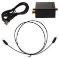 thumbnail image 4 of KAKOWELY 3.5 hole audio converter Portable Digital Coaxial and Optical to Analog Audio Converter with 3.5mm Jack for RV Theater and Sound Systems Convenient Audio Converter, 4 of 5