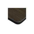 thumbnail image 4 of Regency Kee 42 x 24 in. Training Seminar Table- Neo Walnut Top, Chrome Legs, 4 of 4