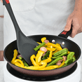 thumbnail image 4 of 1. SOLUCIÓN ÓPTIMA: ¡Cocinar tus platos favoritos es fácil con el juego de utensilios de cocina! Fácil de usar y práctico, este kit de espátula de 2 piezas es imprescindible en cualquier cocina bien, 4 of 5