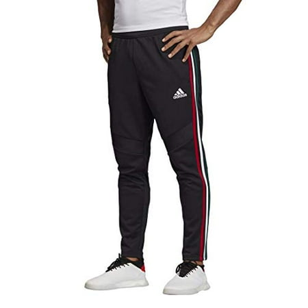 adidas Men's Standard Tiro 19 Pants, Core Black/Power Red/White, Large