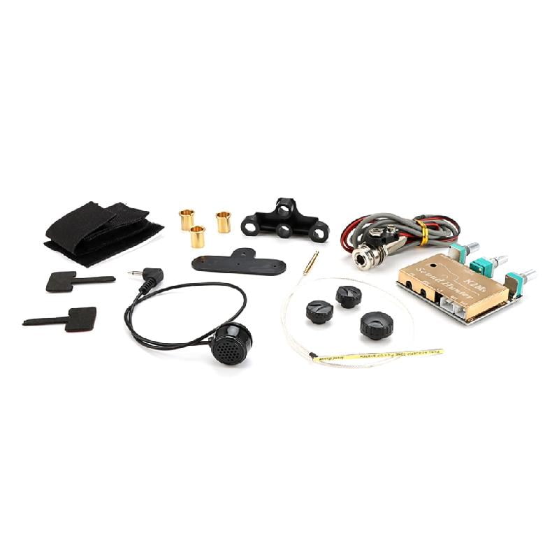 Zeiwohndc Preamp Piezo Guitar Pickup Acoustic Guitar Onboard Active Piezo Pick Up