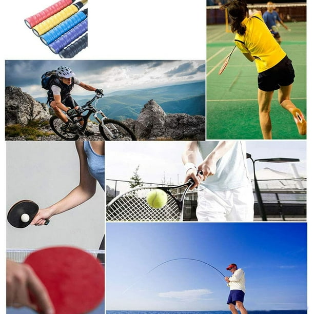 Senston Grip pour Raquette de Tennis, Badminton, Squash, Antidérapant  Surgrip : : Sports et Loisirs