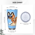 thumbnail image 4 of Johaoi Bluey Print 20oz Tumbler,Travel Coffee Mug Tumbler with Flip Lid Stainless Steel Water Bottle Gifts for Women Men Him Her-Without Straw, 4 of 8