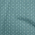 thumbnail image 1 of oneOone Cotton Cambric Teal Blue Fabric House Plants Sewing Craft Projects Fabric Prints By Yard 42 Inch Wide, 1 of 5