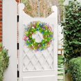 thumbnail image 1 of teapwant Spring Wreath Texas Wreath Wedding Festival Door Lintel Home Hanging Decoration Beautiful Look Great Decorative Effect, 1 of 7