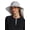 Sleek Grey, variant on Coolibar Unisex Wide Brim Sun Hat - UPF 50+ Sun Protection - SafeShade Hat in Sleek Grey