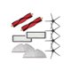 thumbnail image 1 of Replacement Parts Main Brush Side Brush HEPA Filter Compatible for S5 S6 S51 T4 T5 Vacuum Cleaner A, 1 of 5