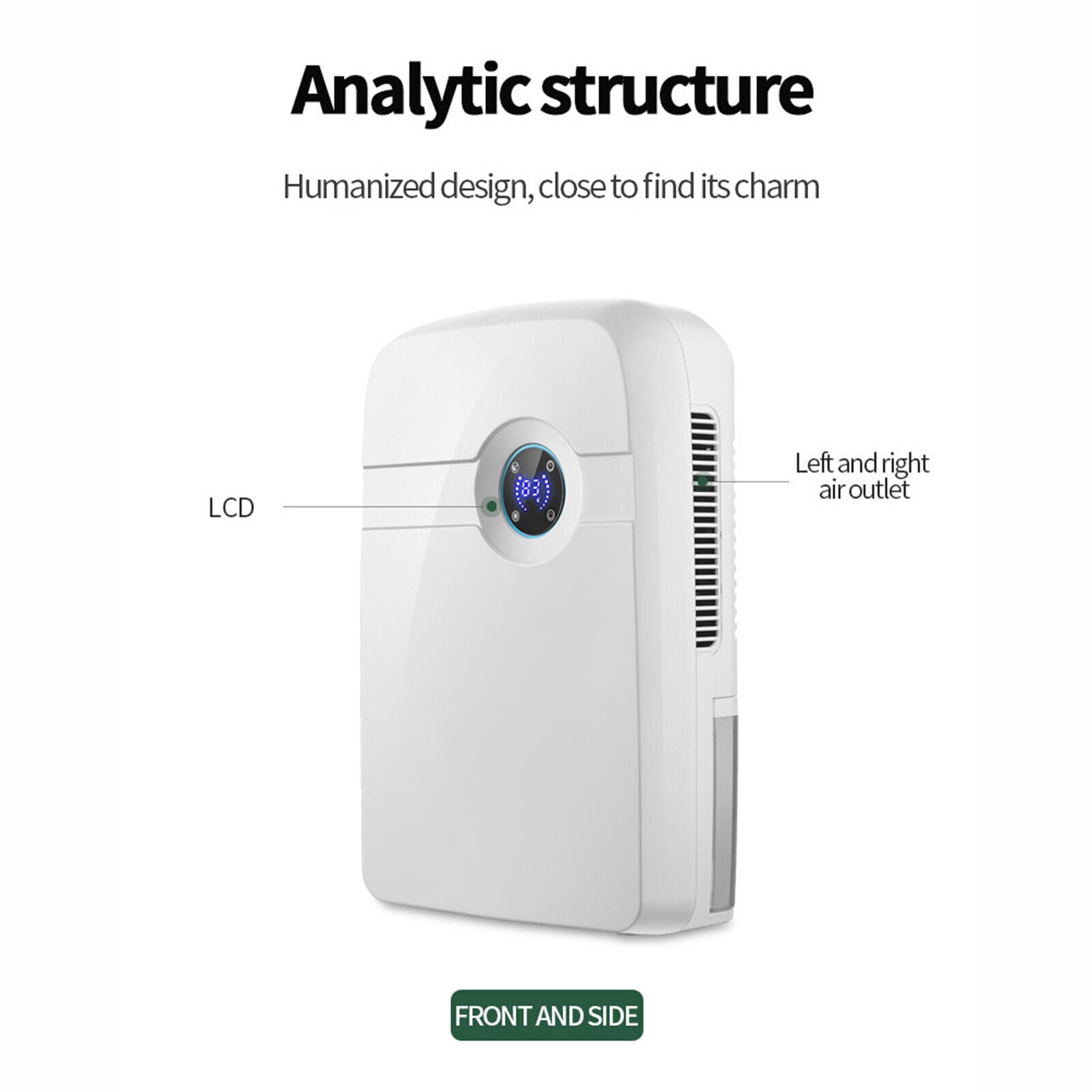10-20㎡ Dehumidifier in White - Remote Controlled, Energy Efficient