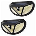 thumbnail image 1 of Wall Lights 2 Outdoor Solar Wall Lights Human Waterproof Sensor Wall Lights Garden Street Lights, 1 of 4